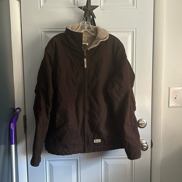 Women’s Berne XL 18/20 Fleece Lined Winter Jacket Chore Coat - Picture 1 of 7